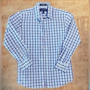 Nordstrom brand boys size 8 button down long sleeve shirt - worn once if at all!